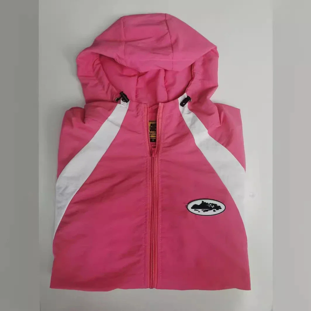 Spot corteiz Alcatraz spliced ​​jacket American street wind windproof quick-drying breathable sportswear trend