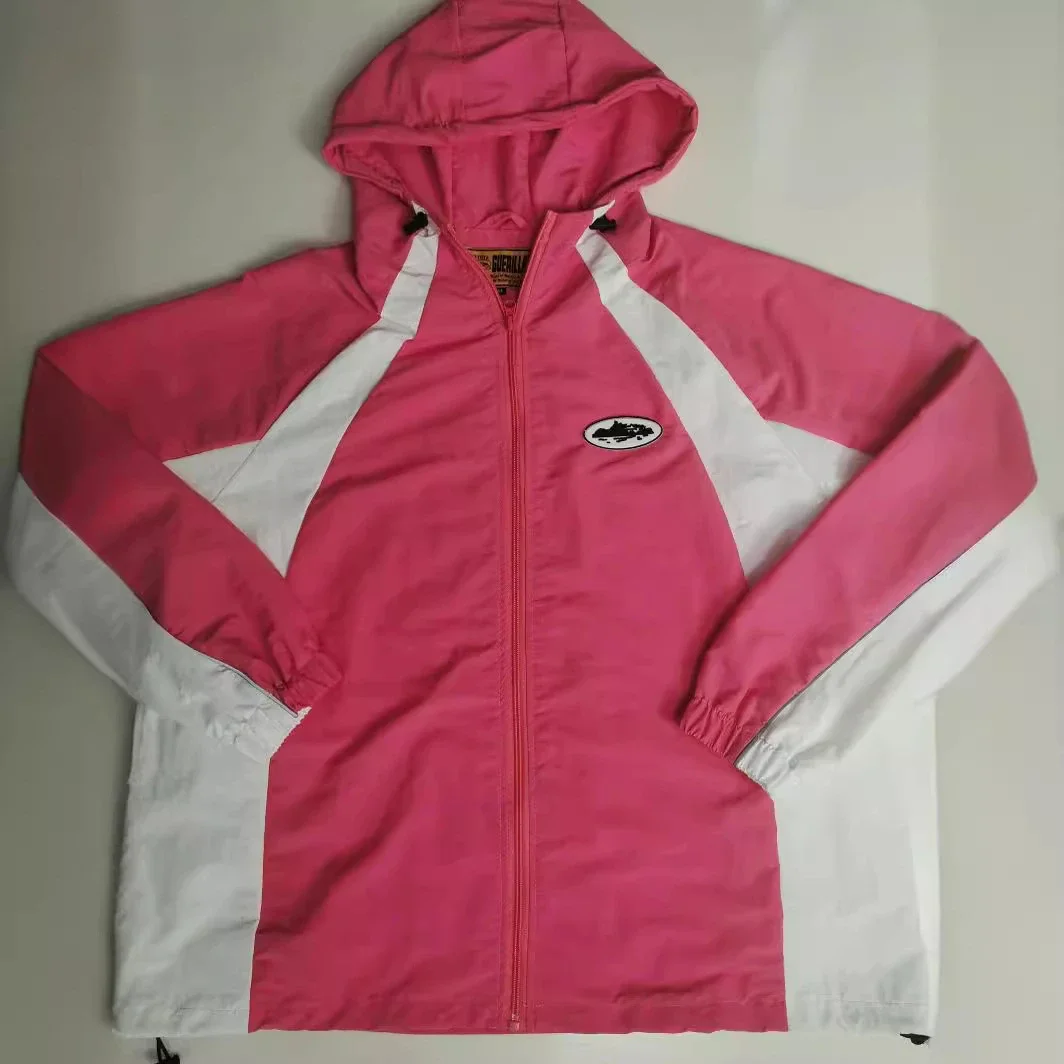 Spot corteiz Alcatraz spliced ​​jacket American street wind windproof quick-drying breathable sportswear trend