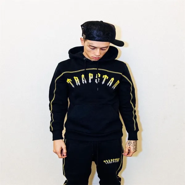 Trapstar Arch Logo Black Sweatpants - 8