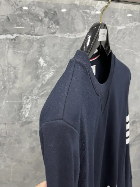 Thom Browne Skiing Dachshund Embroidered Navy Sweatpants - 16