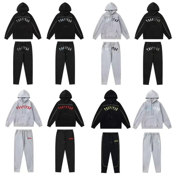 Trapstar Arch Logo Black Sweatpants - 11