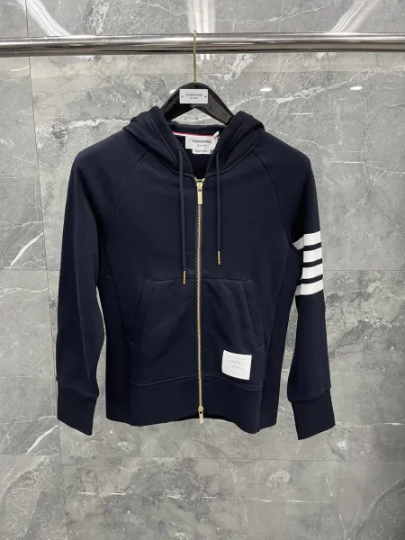 Thom Browne Skiing Dachshund Embroidered Navy Sweatpants - 10