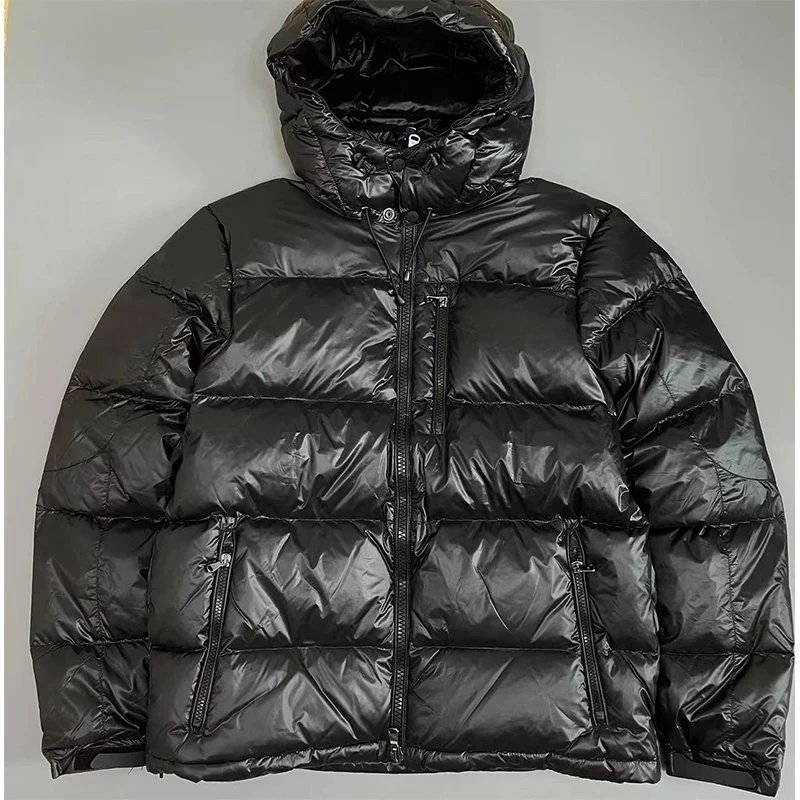 Moncler Black Puffer Jacket with Hood - 199187
