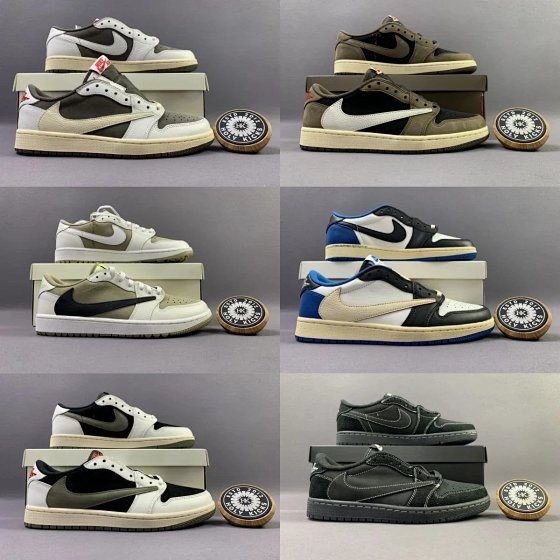 【FK】Jordan 1 Retro Low OG SP Travis Scott