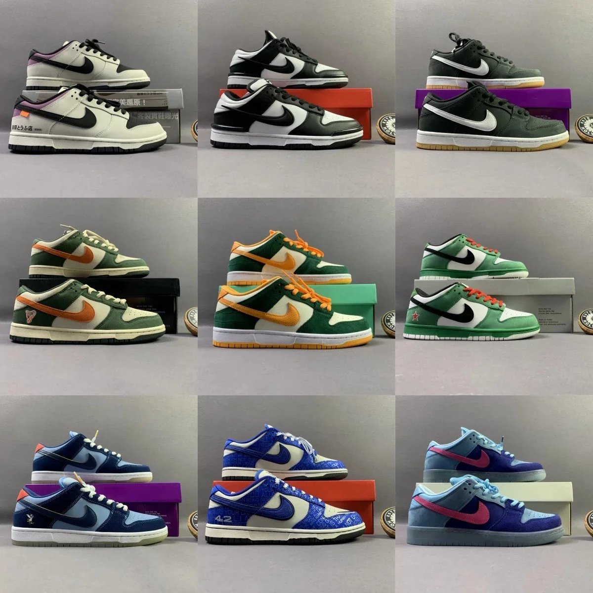 【TOP/S2】N*K DUNK LOW LTHR/OW