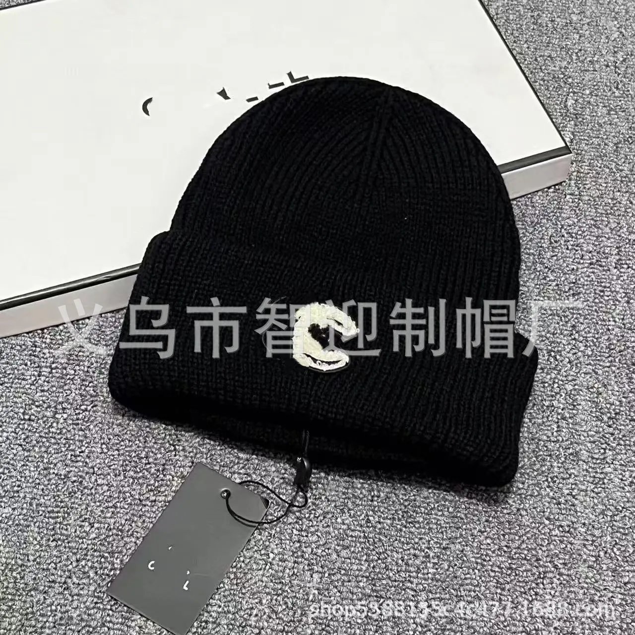 Plush black label
