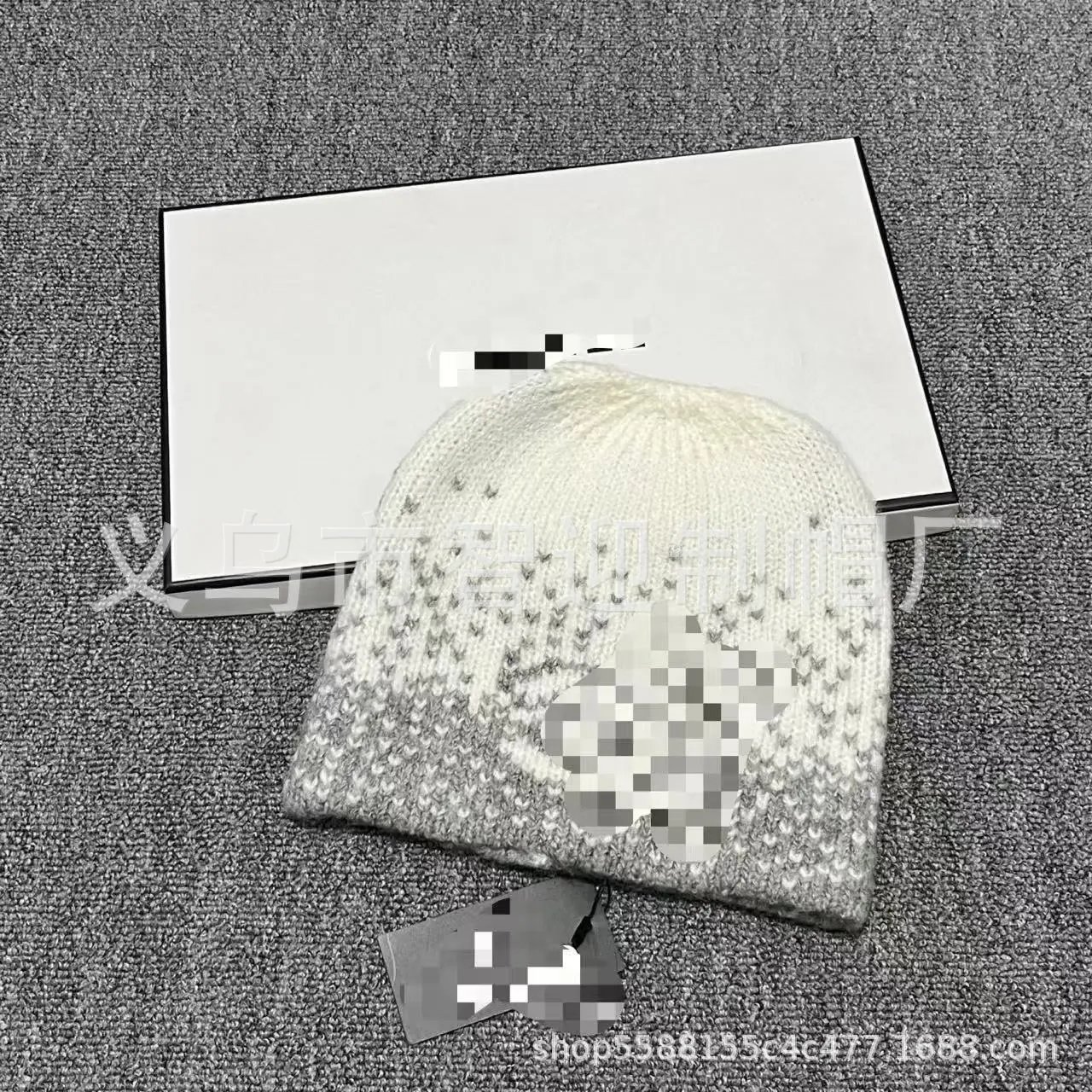 Scattered white