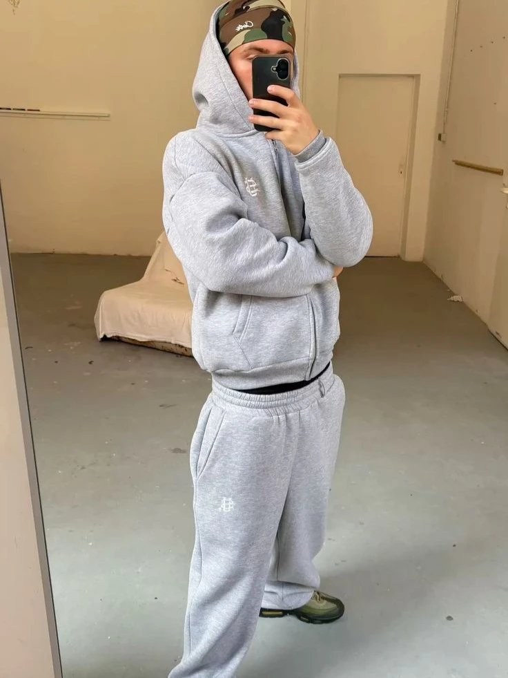 纯色棉服运动套装132204 4