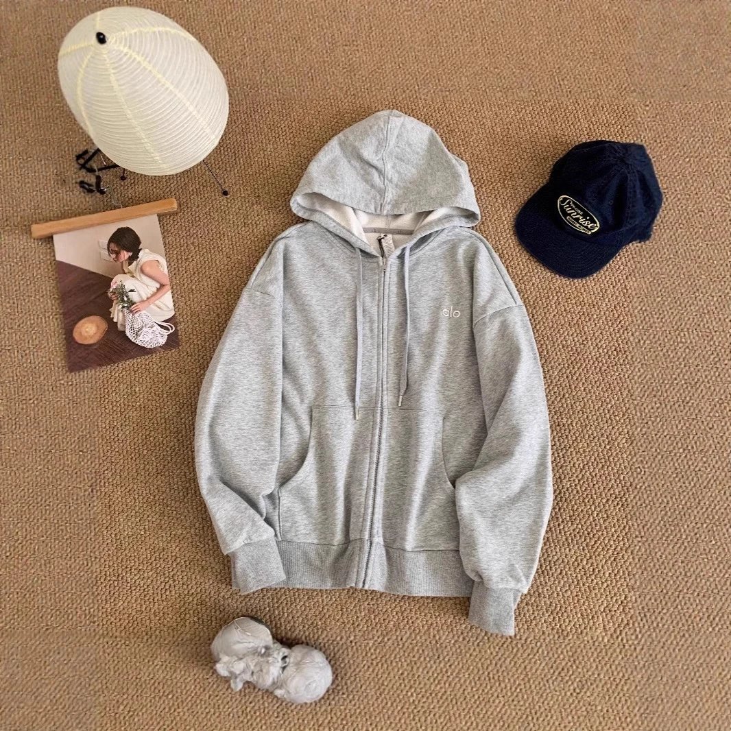 Alo Yoga Hoodies & Sweatshirts Zip-Up Hooded Sweatshirt image 5