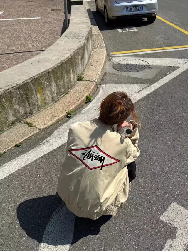 Stüssy Jackets Logo Jacket product detail image 2