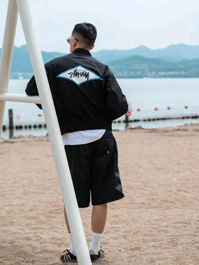 Stüssy Jackets Logo Jacket product detail image 7