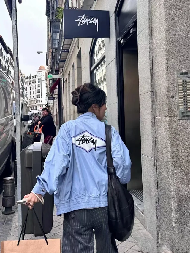 Stüssy Jackets Logo Jacket product detail image 4