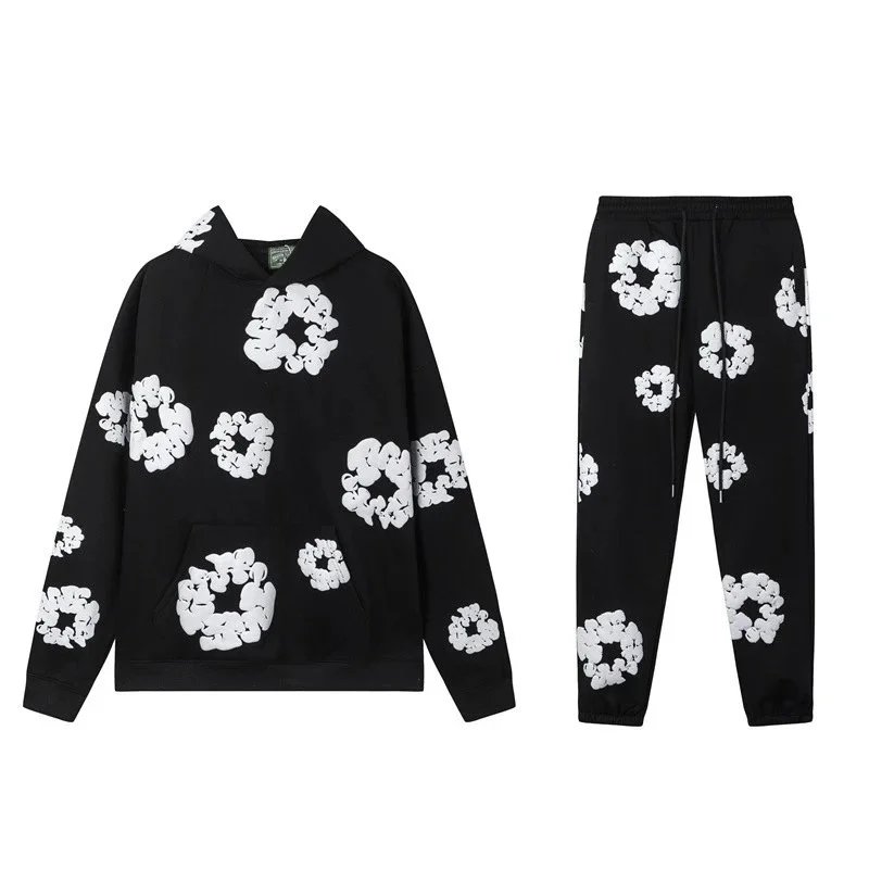 Scrunchie Print Hoodie & Jogge