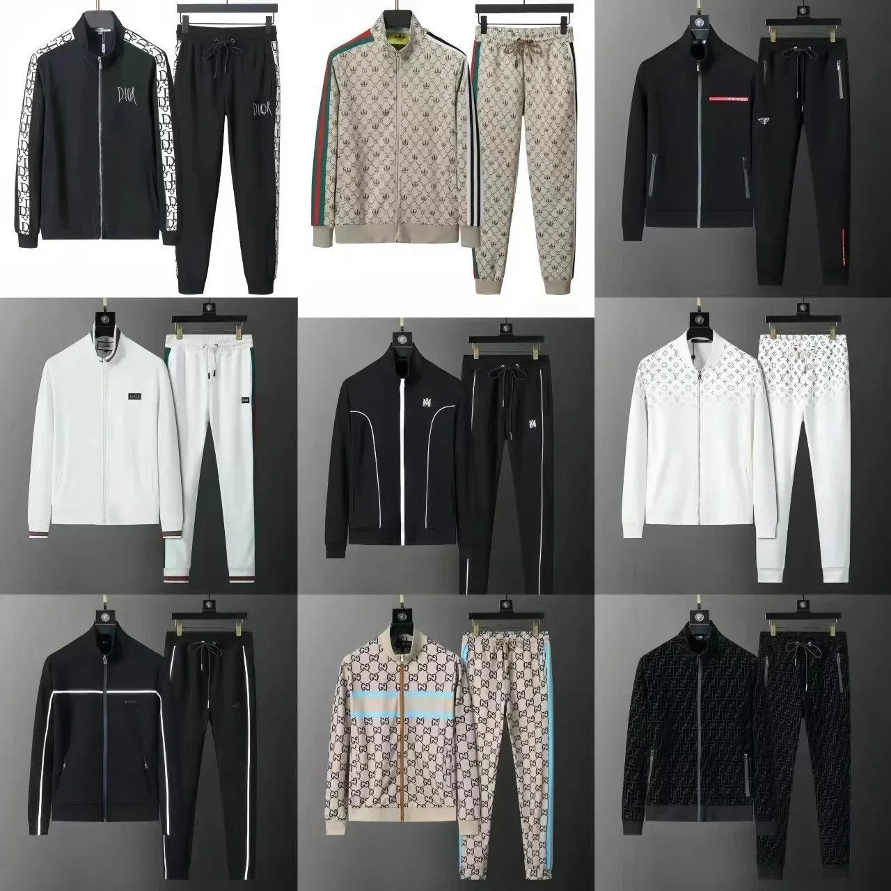 Dior, Gucci, Prada, Louis Vuit