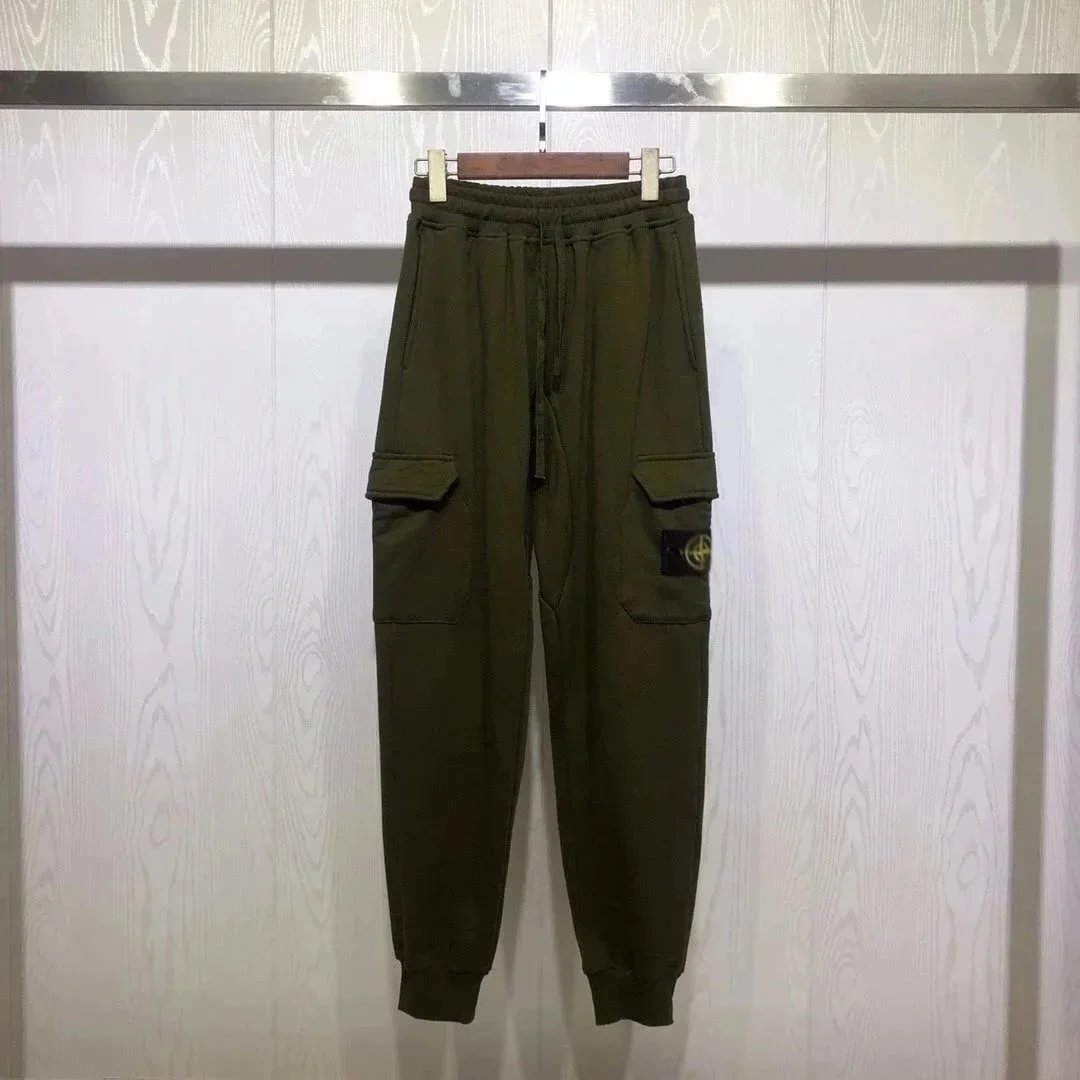 Army green pants, model B
