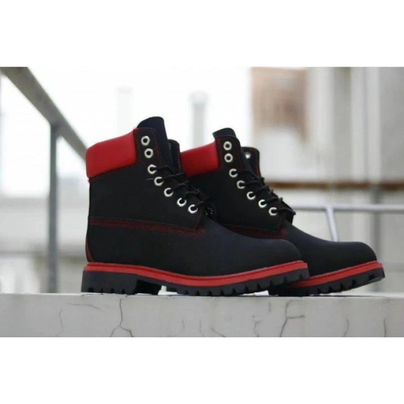 black red