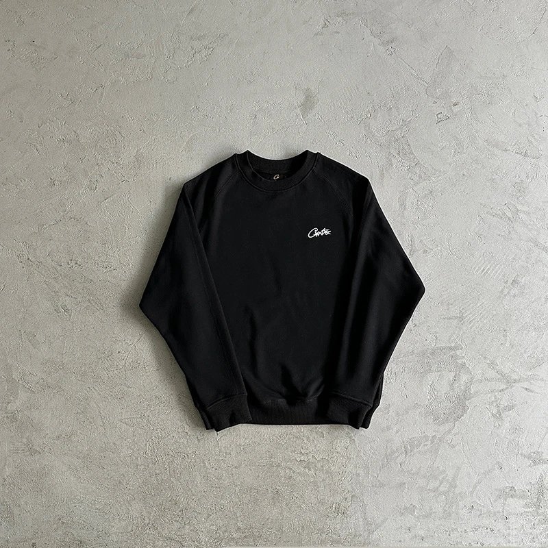 Crewneck Sweatshirt / Black (HIGH QUALITY)