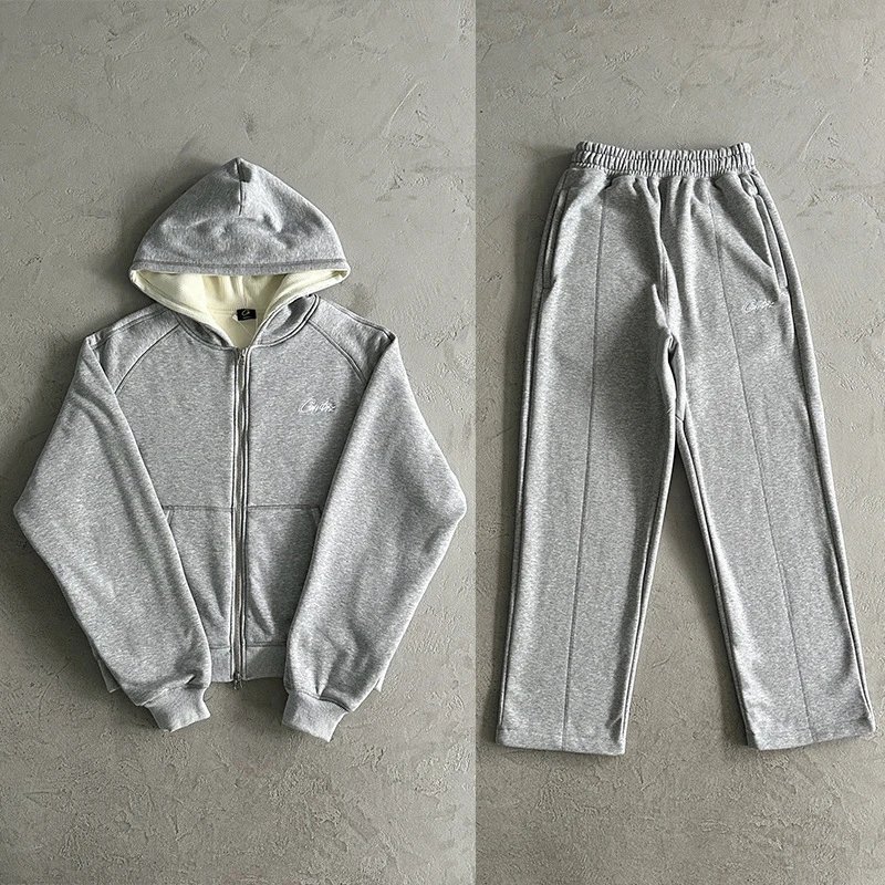 EMD Zipper Hoodie Set