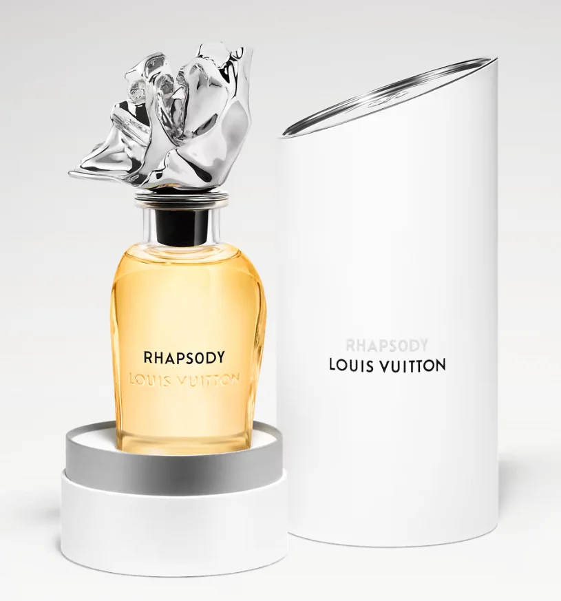 Rhapsody fragrance from LV's "Les Extraits" haute couture fragrance collection