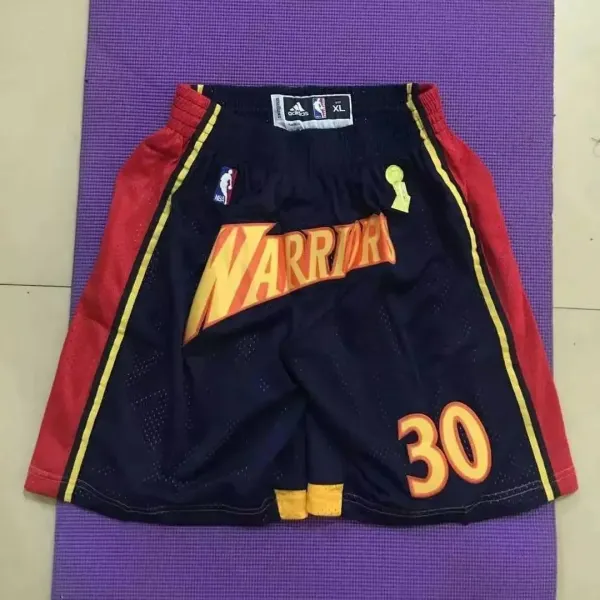 Adidas Golden State Warriors Swingman Shorts Navy Red - 1