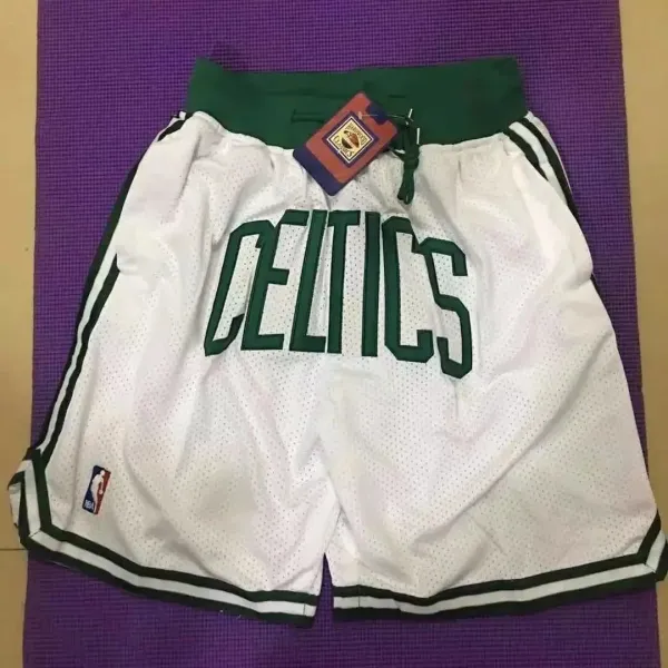 Boston Celtics Classic Mesh Shorts White / Green - 1