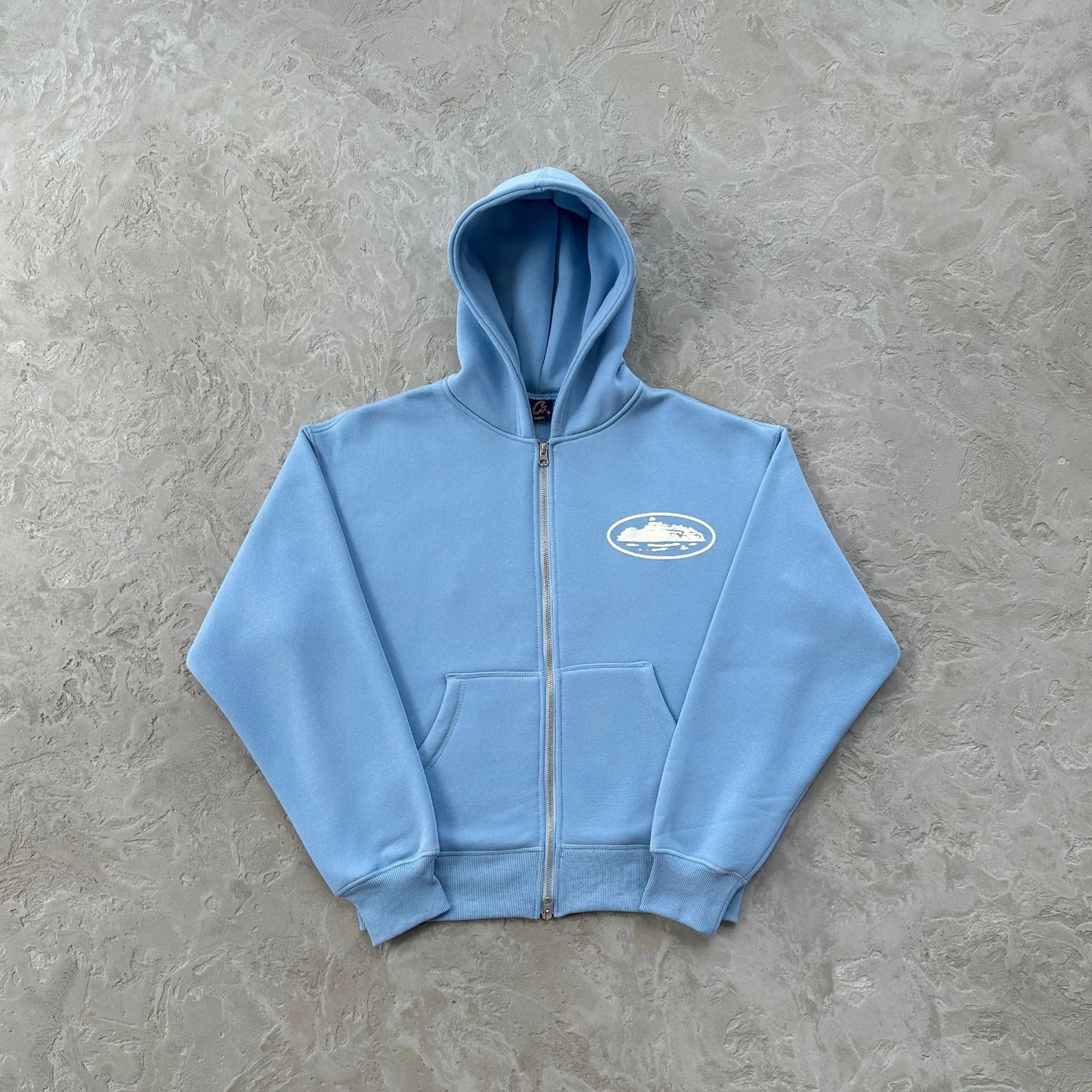 8975 Light Blue/Hoodie