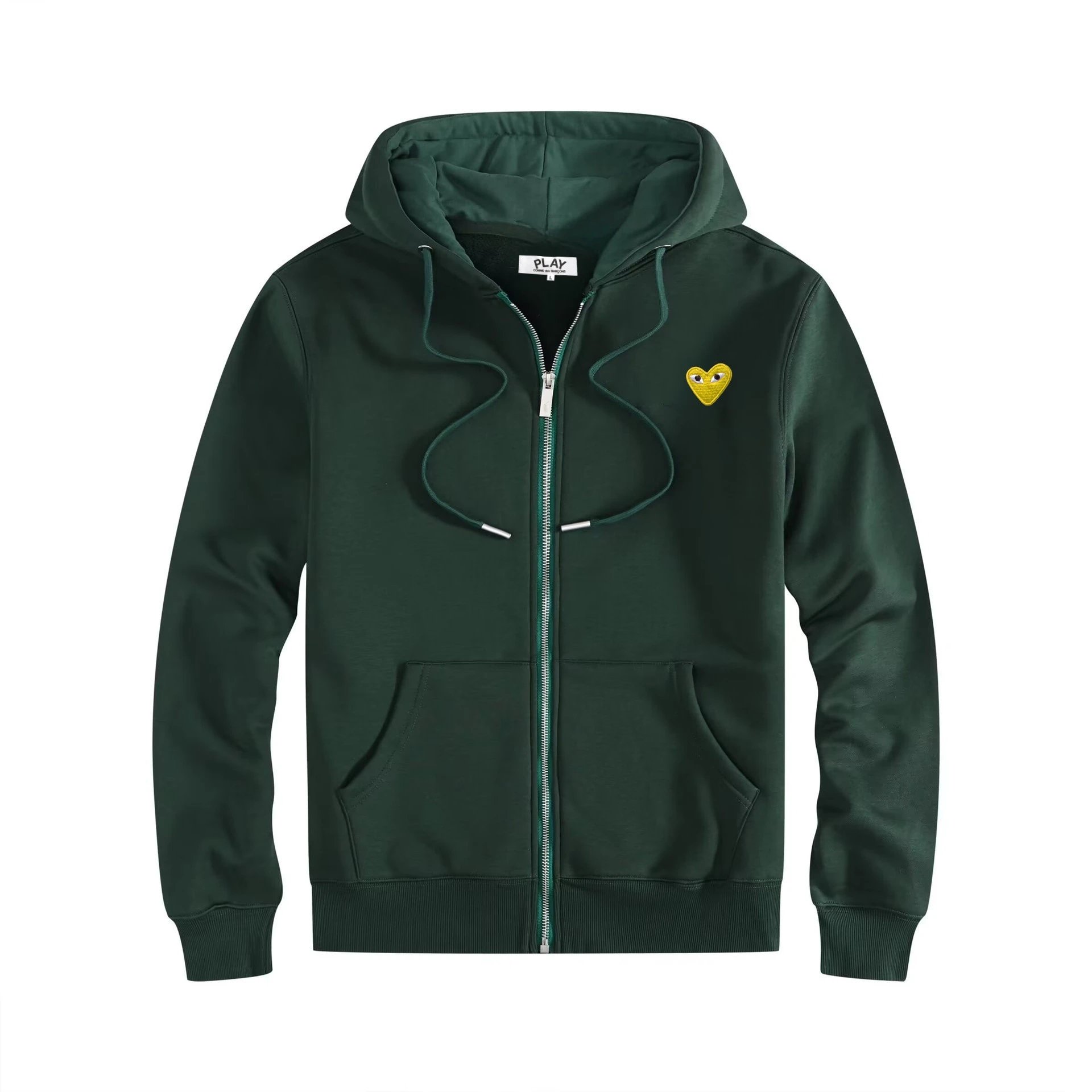 Zipper Ink Green Golden Eye