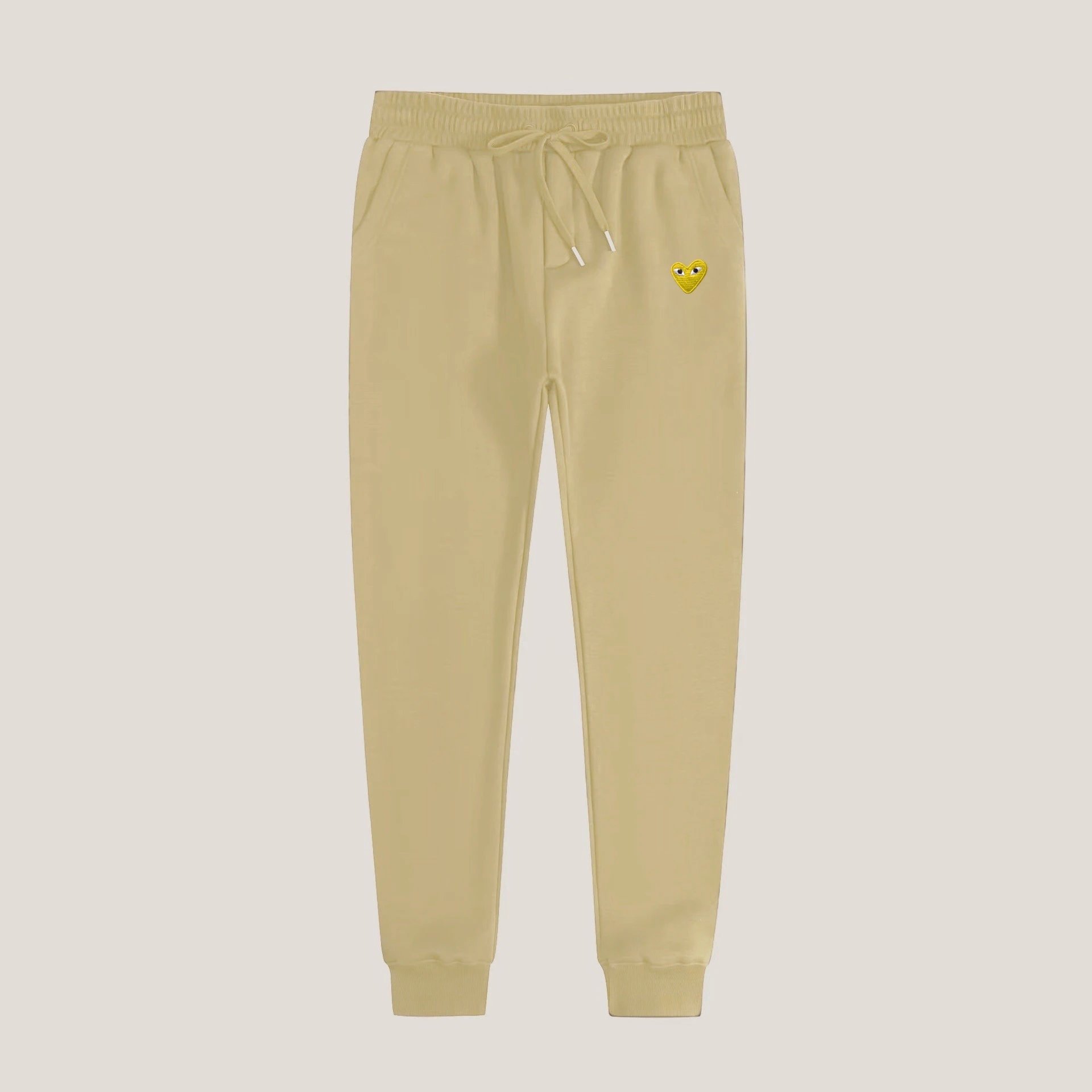 Sweatpants khaki gold eyes