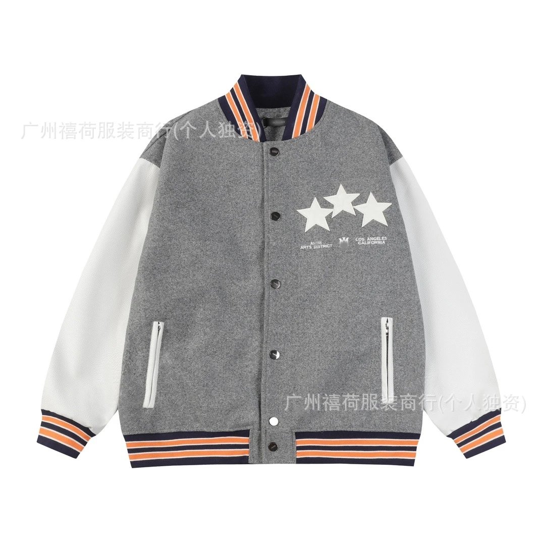 Design varsity-style corduroy jacket in mustard yellow with embroidered logo - 11