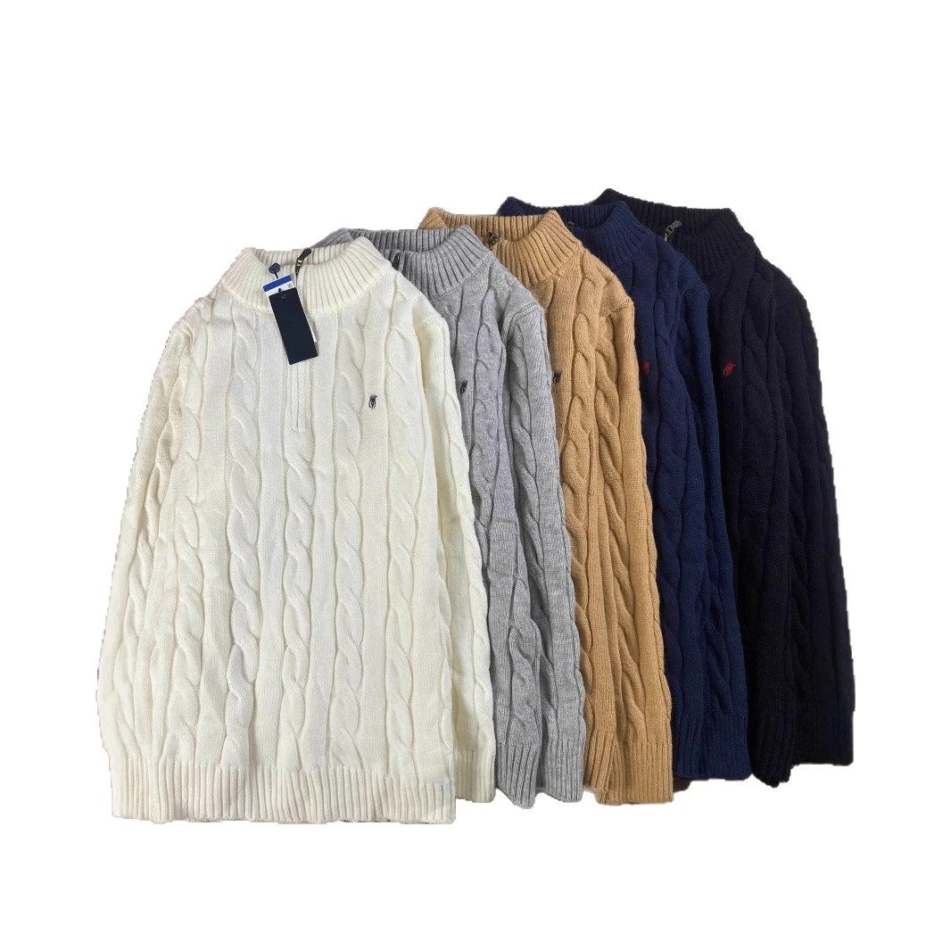 Ralph Lauren Cable Knit Half-Sleeve Sweater