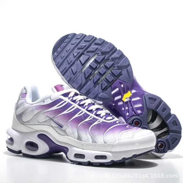 Nike Air Max Plus Purple Gradient Sneakers - 1