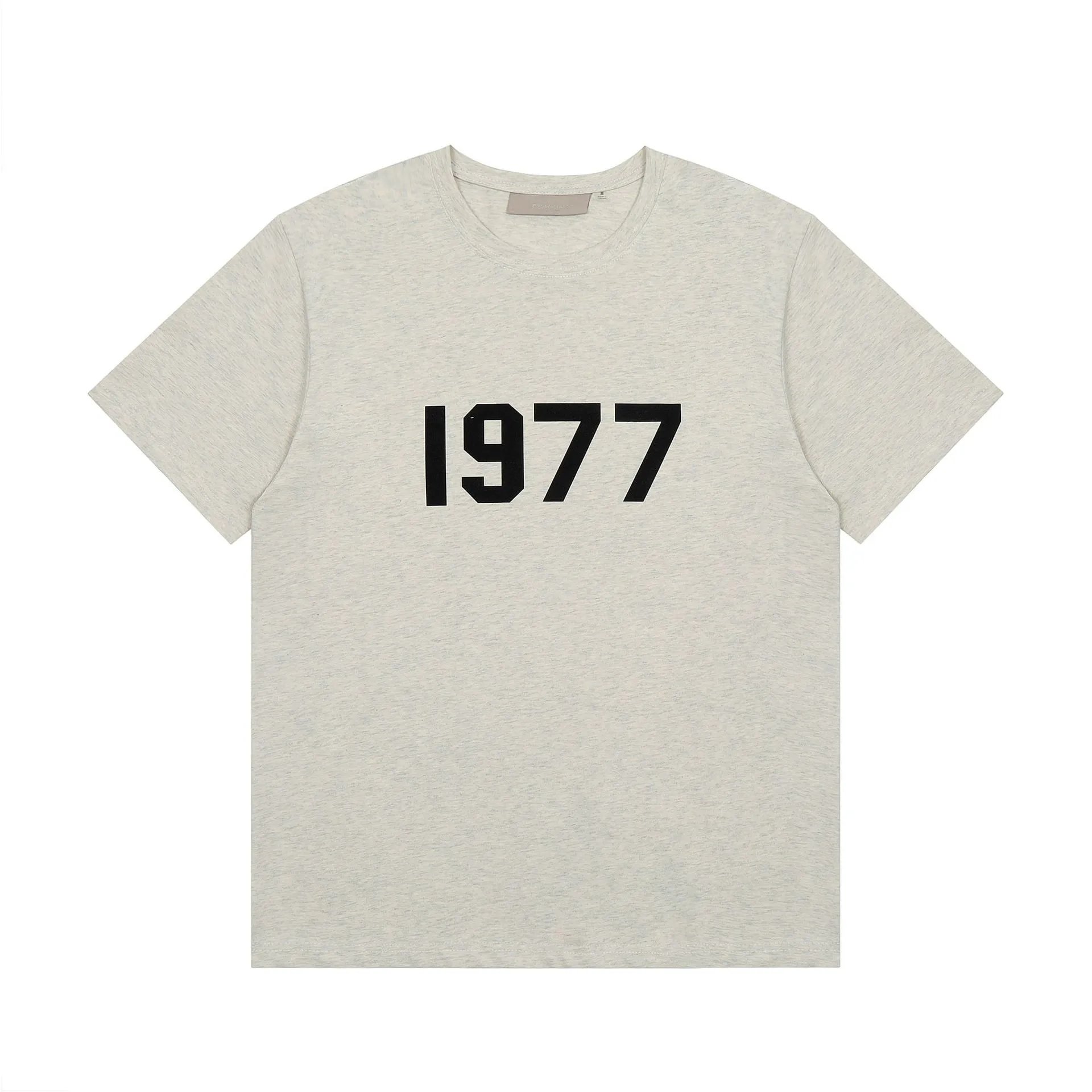 1977 short sleeved light gray