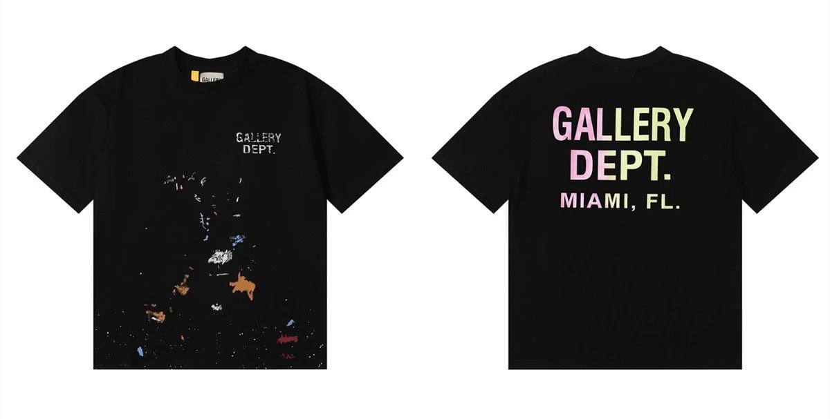 Splatter Graffiti Black 6053