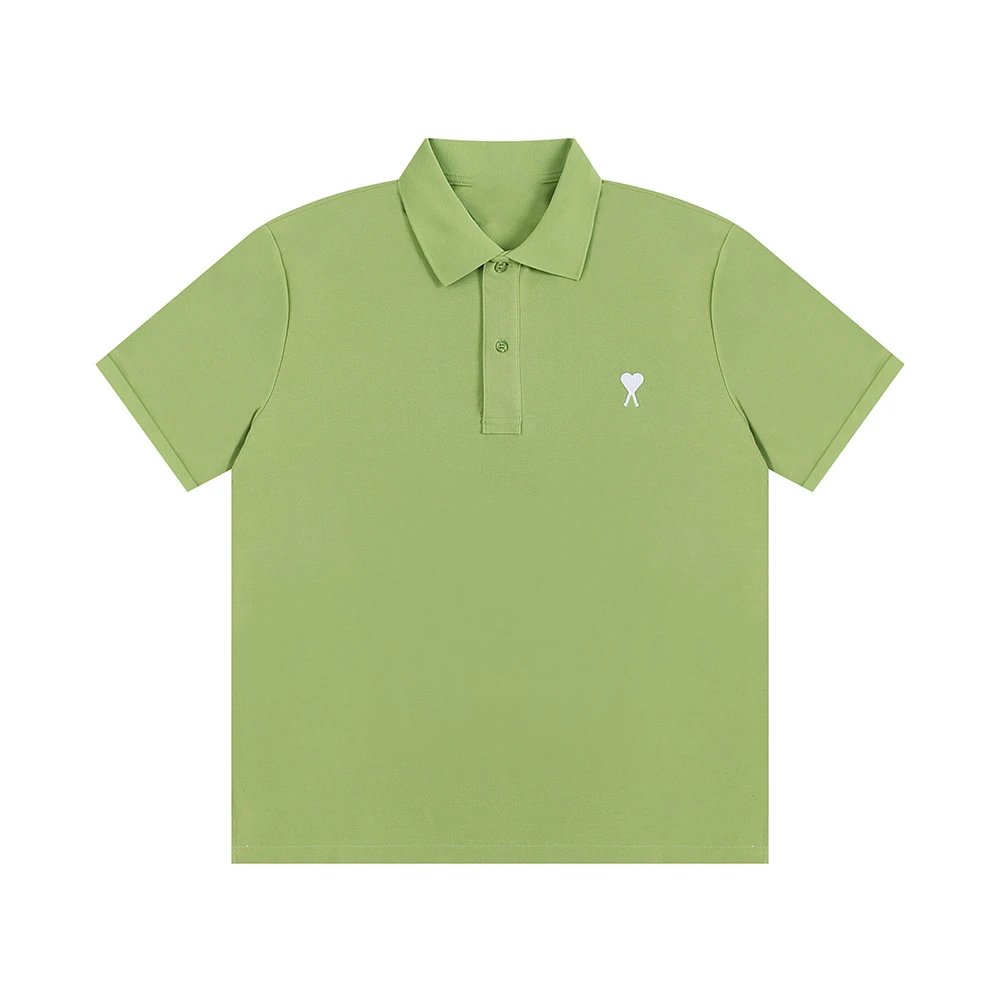 Ami Paris Ami de Coeur Shirt Pale Green