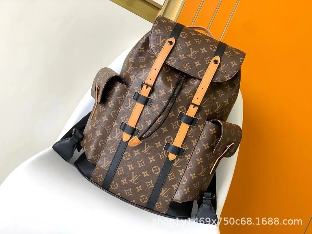 Louis Vuitton Travel Bags Monogram duffel bag with shoulder strap — 24