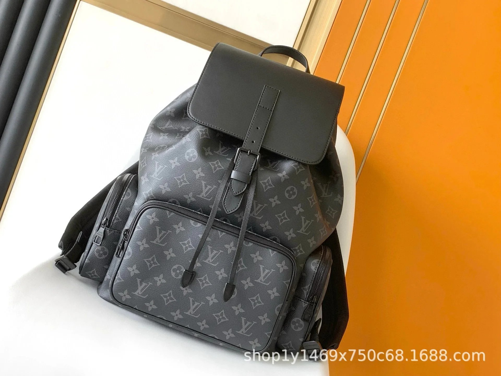 Louis Vuitton Travel Bags Monogram duffel bag with shoulder strap — 36