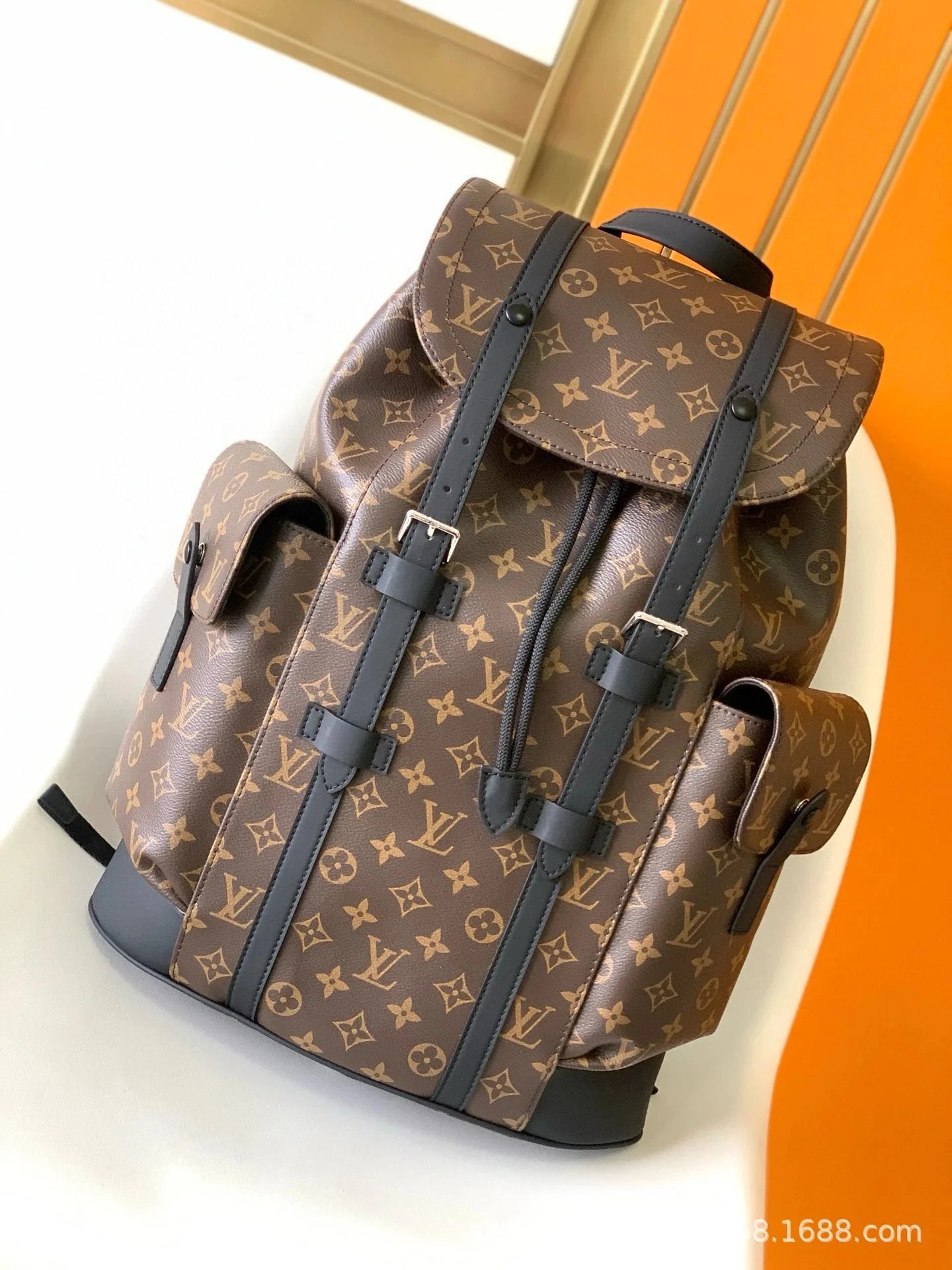 Louis Vuitton Travel Bags Monogram duffel bag with shoulder strap — 19