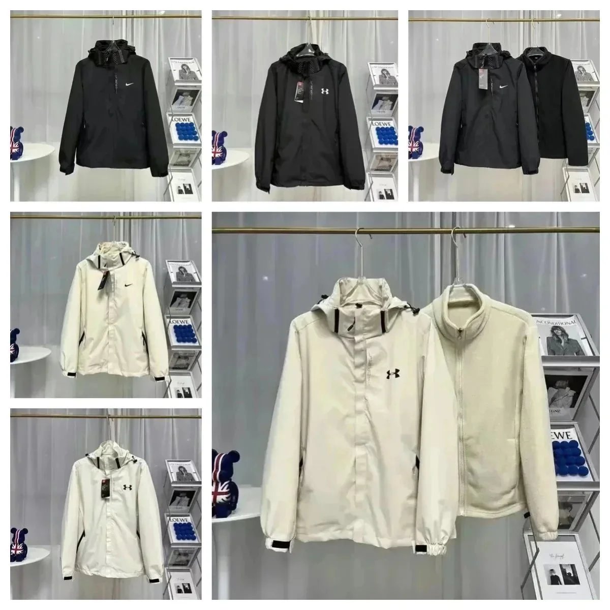 Nike Under Armour Windbreaker Jackets [31 styles]