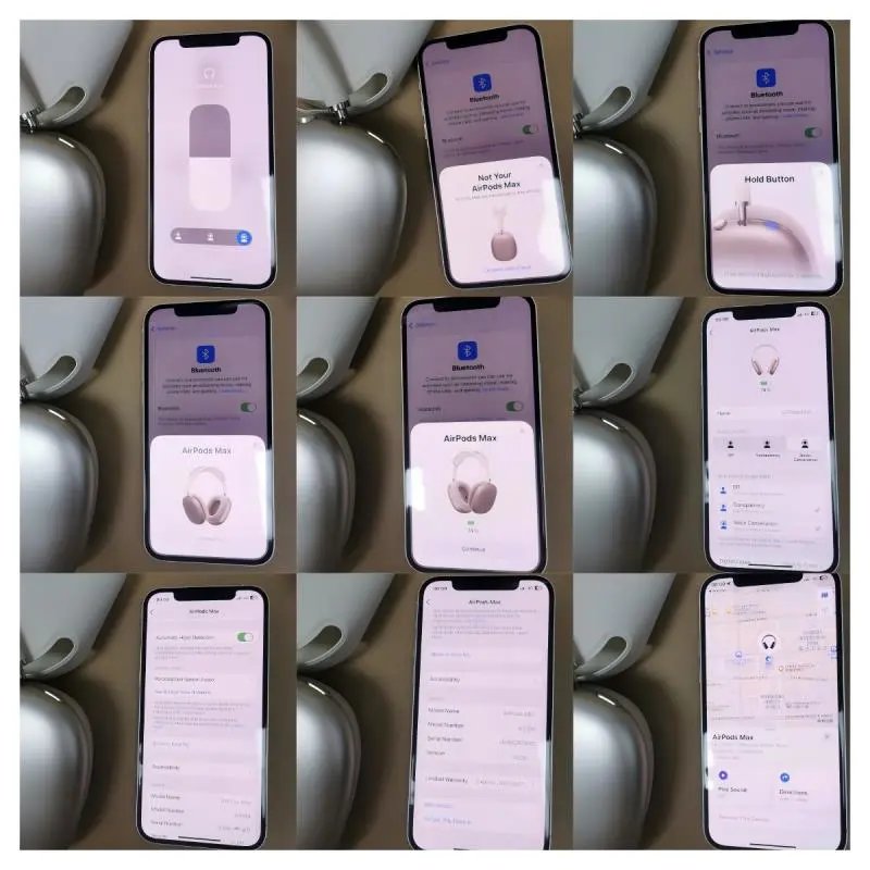 Apple AirPods Max Pink Over-Ear Headphones - 10