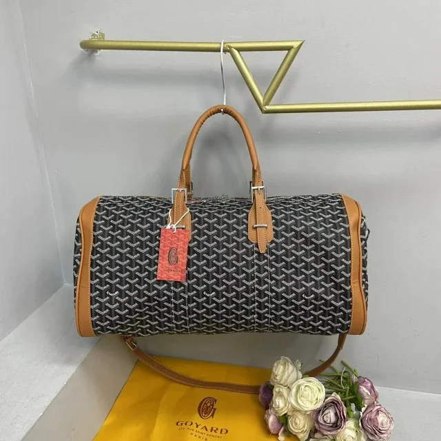 Goyard Travel Bags Chevron monogram duffel bag product detail image 2