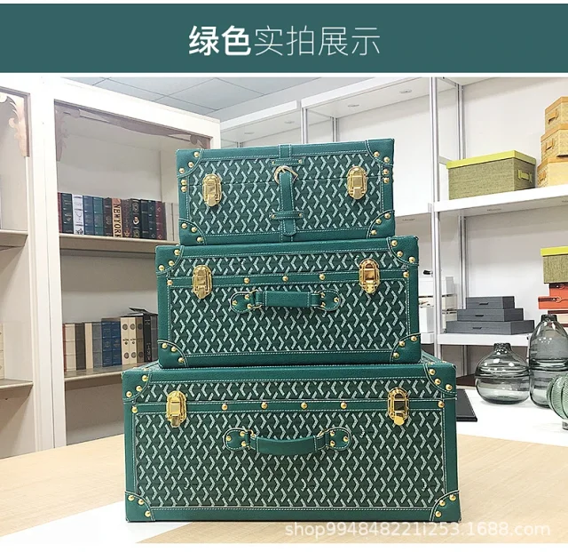Unbranded Uncategorized Studded patterned storage trunk set with metal latches product detail image 5