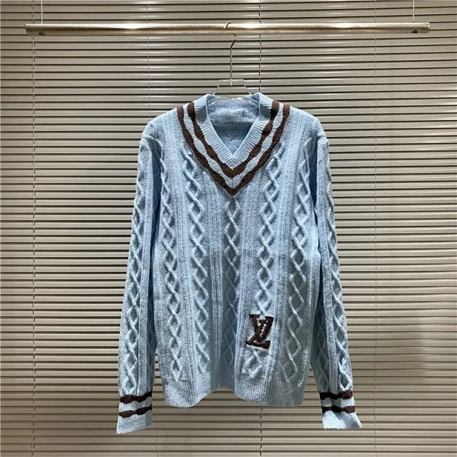 Louis Vuitton Knitwear Crewneck Monogram Knit Sweater product detail image 9