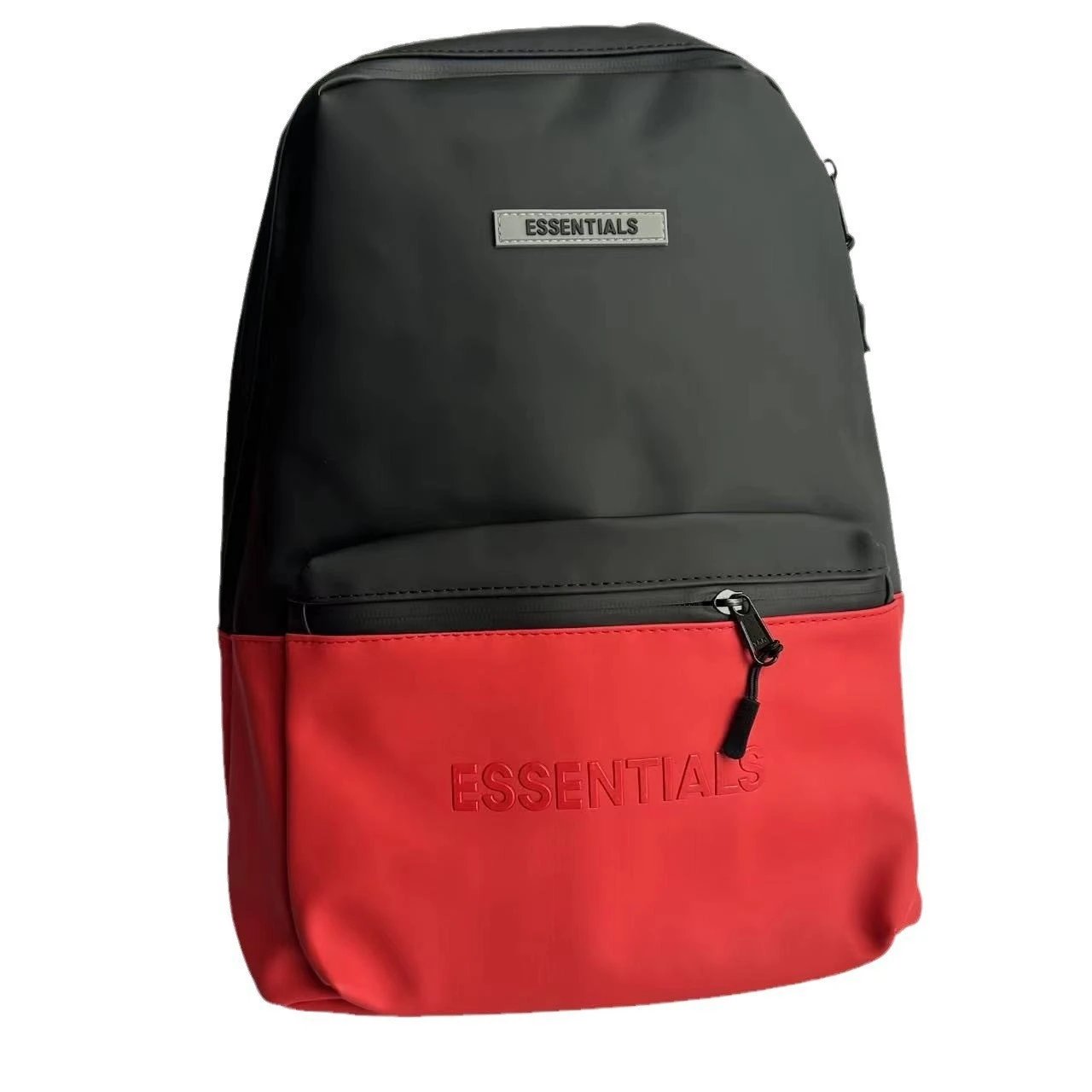 Black with Red