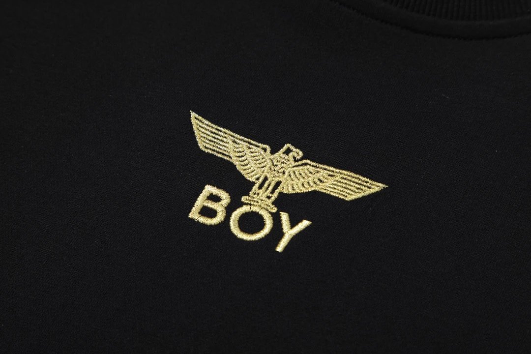 BOY London Eastern Black Wing Embroidered Sweatshirt