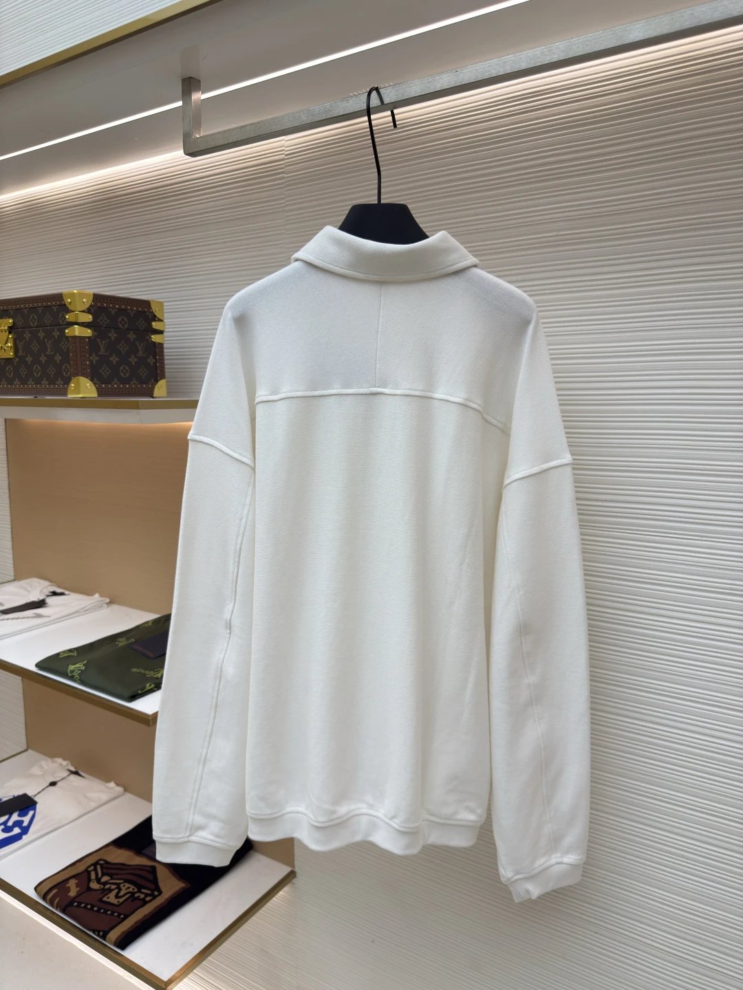 Alexander Wang White Minimalist Luxury Hoodie