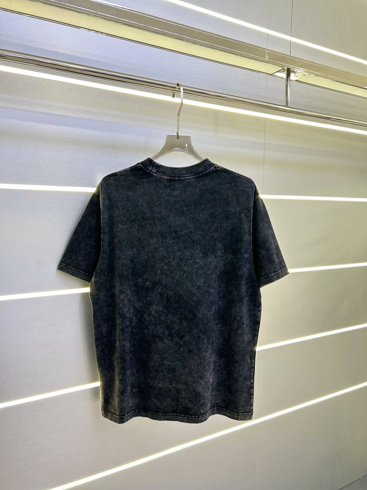 Alexander Wang Black Unisex Logo Cotton T-Shirt