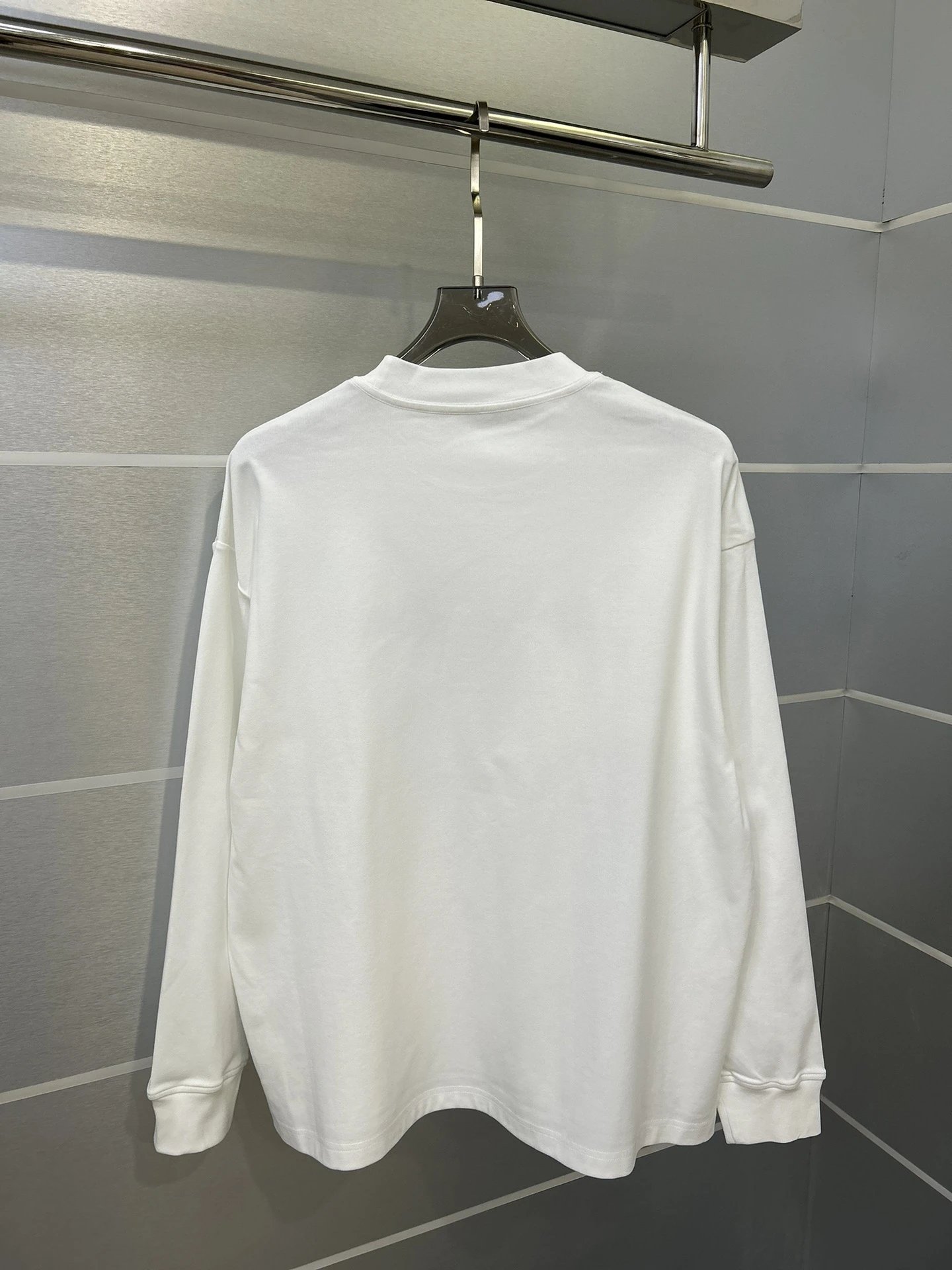 Alexander Wang White Logo Cotton Hoodie