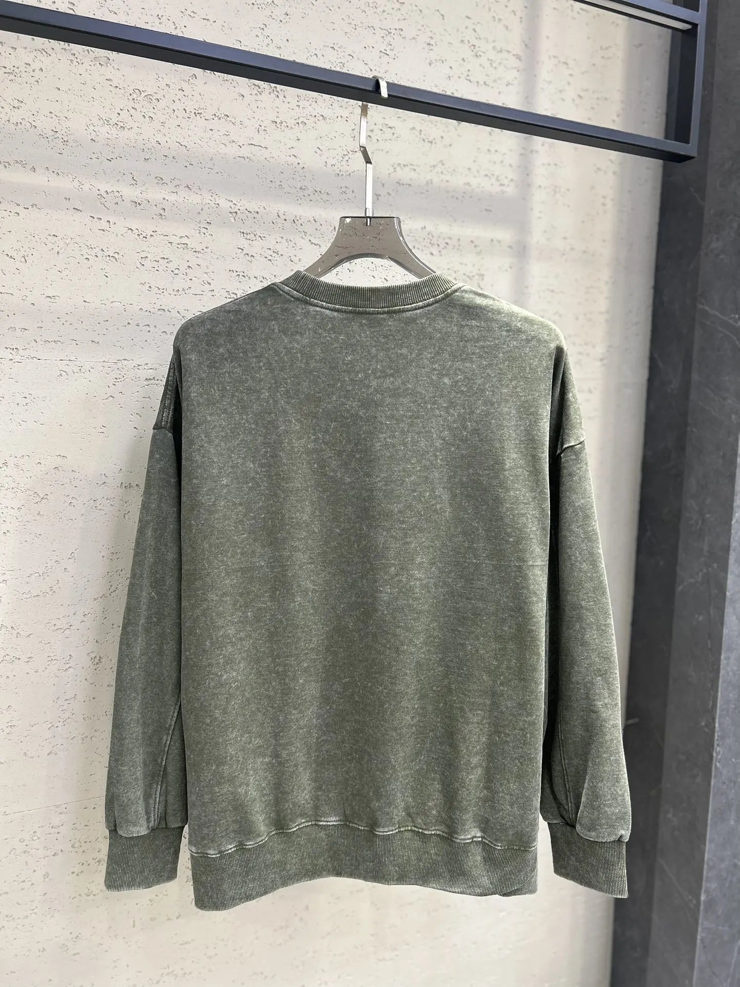 Alexander Wang Unisex Green Washed Hoodie