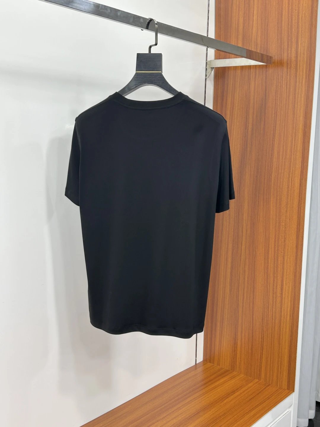 Burberry Men’s Classic Black Cotton Logo T-Shirt