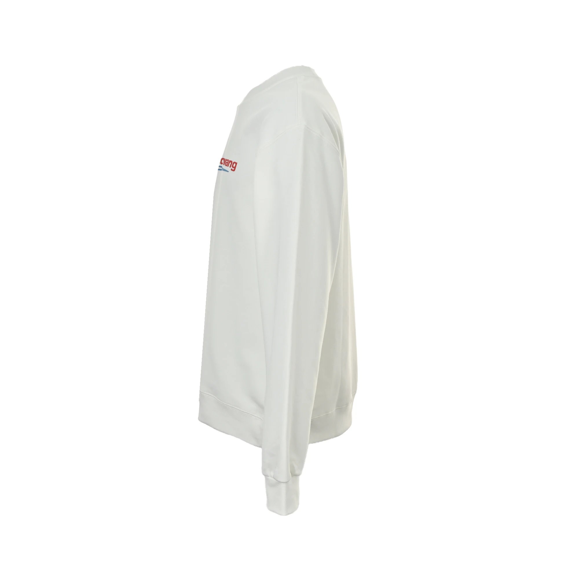 Alexander Wang Unisex White Star Logo Cotton Hoodie